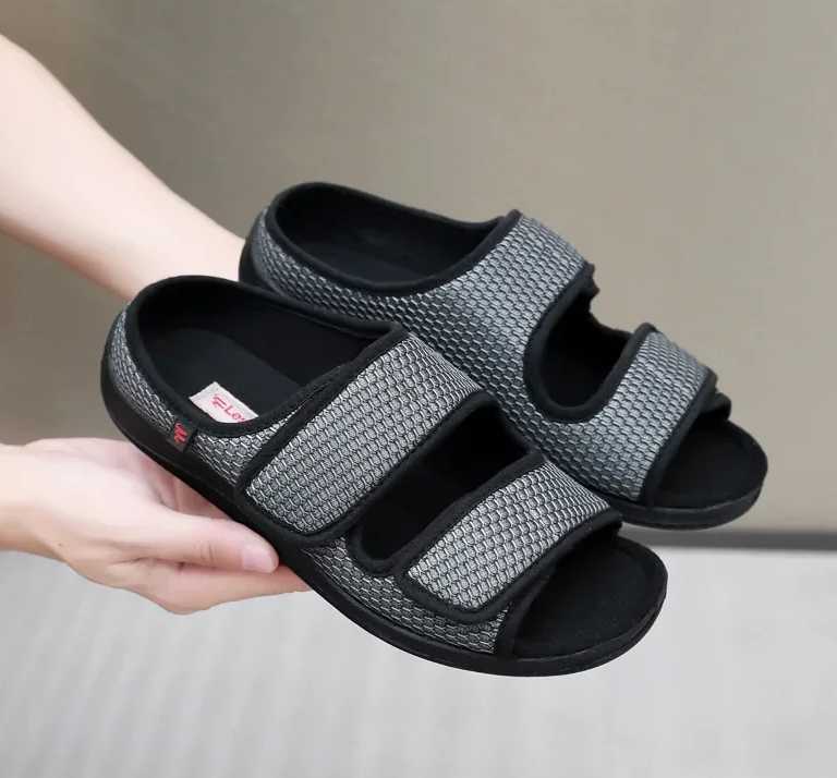 chaussures pour les pieds gonflés